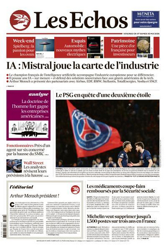 Les Echos - 29-30 Mai 2026
