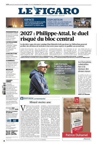 Le Figaro du Samedi 30 et Dimanche 31 Mai 2026