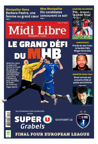 Midi Libre (14 Éditions) Du Samedi 30 Mai 2026