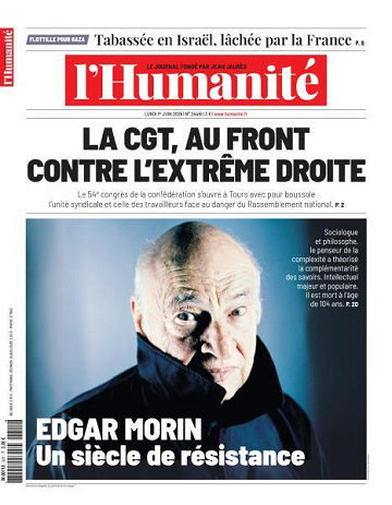 L'Humanité - 1er Juin 2026