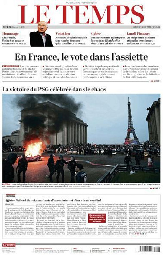 Le Temps - 1er Juin 2026