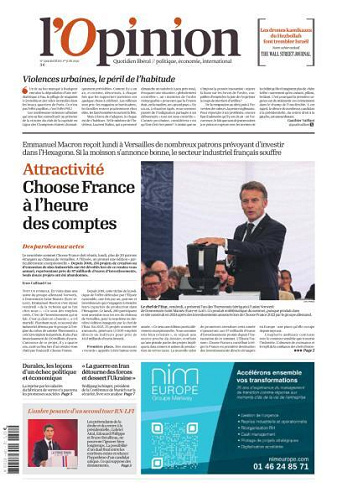 L’Opinion - 1er Juin 2026