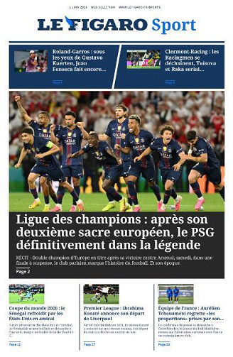 Le Figaro Sport - 1er Juin 2026