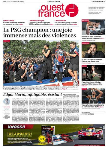 Ouest-France Édition France - 1er Juin 2026