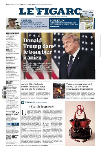Le Figaro du Mercredi 3 Juin 2026