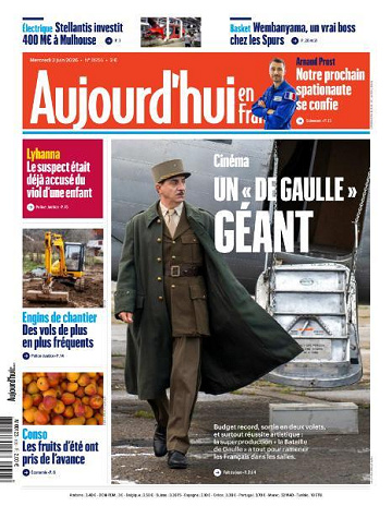 Aujourd’hui en France - 3 Juin 2026