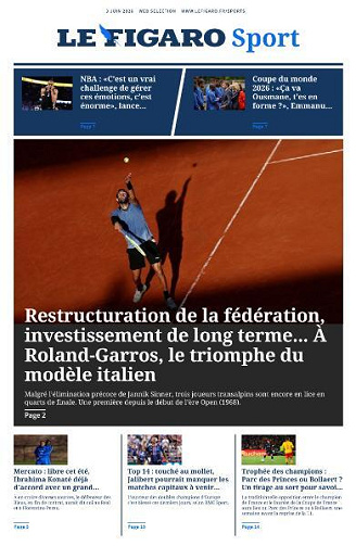 Le Figaro Sport - 3 Juin 2026