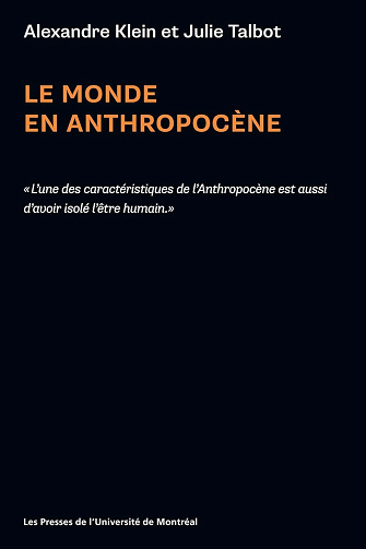 Alexandre Klein, Julie Talbot - Le monde en Anthropocène (2026)