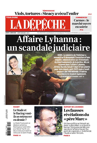 La Dépêche du Midi (16 Éditions) Du Jeudi 4 Juin 2026