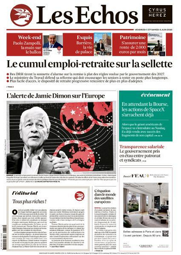 Les Echos - 5-6 Juin 2026