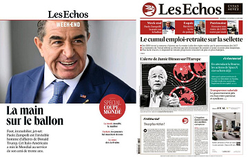 Pack Les Echos + Les Echos Week-end - 5 Juin 2026
