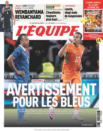 L’equipe du Vendredi 5 Juin 2026