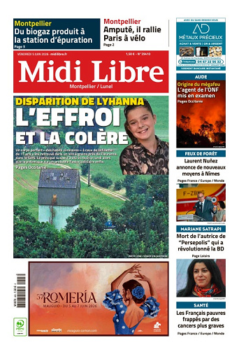 Midi Libre (14 Éditions) Du Vendredi 5 Juin 2026