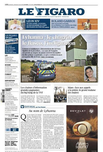 Le Figaro du Samedi 6 et Dimanche 7 Juin 2026