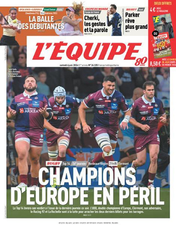 L’equipe du Samedi 6 Juin 2026