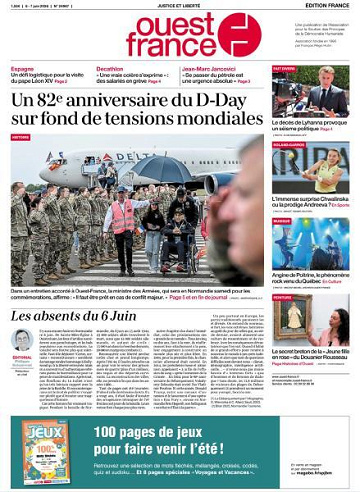 Ouest-France Édition France - 6-7 Juin 2026