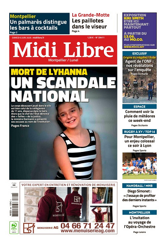 Midi Libre (14 Éditions) Du Samedi 6 Juin 2026