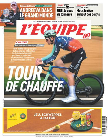 L’equipe du Dimanche 7 Juin 2026