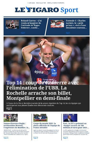 Le Figaro Sport - 7 Juin 2026