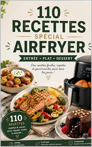 Kévin BULTEZ - 110 RECETTES SPECIAL AIRFRYER (2026)