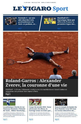 Le Figaro Sport - 8 Juin 2026