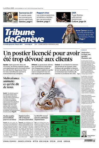 Tribune de Geneve - 8 juin 2026