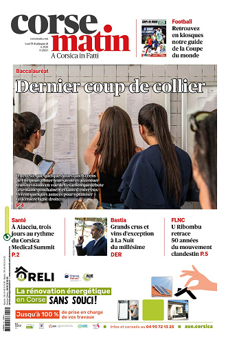Corse matin - 08 Juin 2026