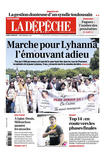 La Dépêche du Midi (16 Éditions) Du Lundi 8 Juin 2026