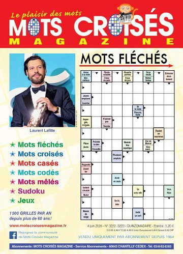Mots Croisés Magazine - 4 Juin 2026