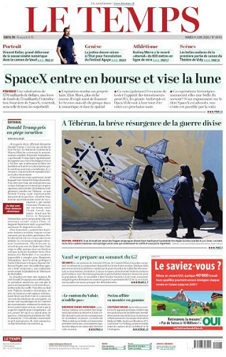 Le Temps - 9 Juin 2026