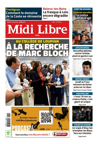 Midi Libre (14 Éditions) Du Mardi 9 Juin 2026