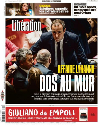 Libération du Mercredi 10 Juin 2026