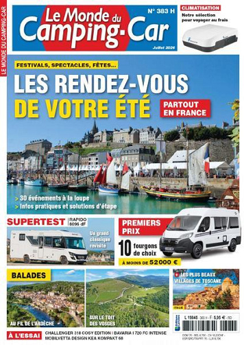 Le Monde du Camping-Car - Juillet 2026