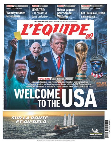 L’equipe du Mercredi 10 Juin 2026