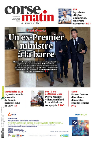 Corse Matin - 10 juin 2026