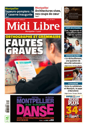 Midi Libre (14 Éditions) Du Mercredi 10 Juin 2026