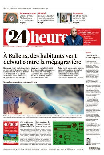 24 heures - 10 Juin 2026
