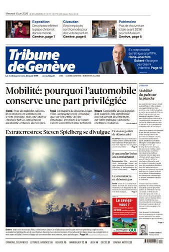 Tribune de Genève - 10 Juin 2026