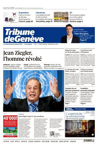 Tribune de Genève - 11 Juin 2026