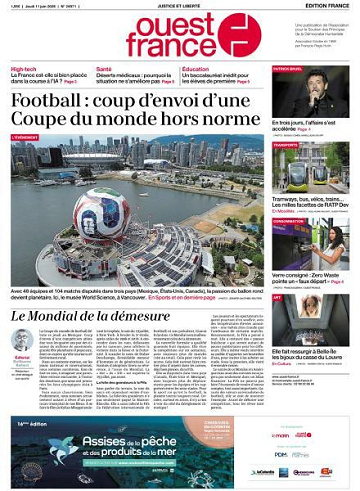Ouest-France Édition France - 11 Juin 2026