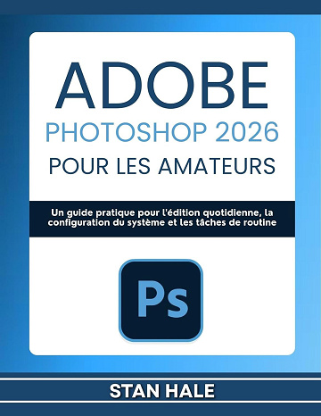STAN HALE - Adobe Photoshop 2026 pour les amateurs: Un guide pratique pour l'édition quotidienne, la configuration du système et les tâches de routine (2026)