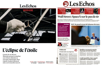 Pack Les Echos + Les Echos Week-end - 12 Juin 2026