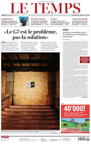 Le Temps - 12 Juin 2026