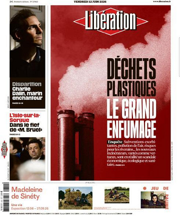 Libération du Vendredi 12 Juin 2026