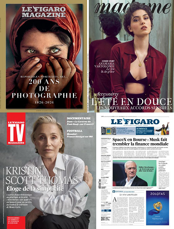 Pack Le Figaro et ses 3 suppléments - 12 Juin 2026