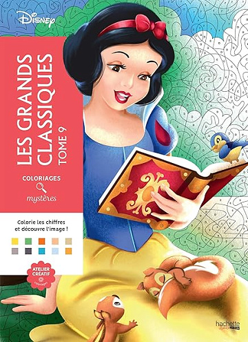 Coloriages mystères Disney Grands classiques 9 - Eugénie Varone