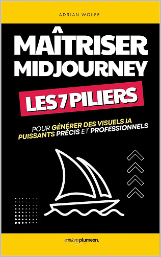 Adrian Wolfe - Maîtriser Midjourney: Les 7 Piliers pour Générer des Visuels IA Puissants, Précis et Professionnels (2026)