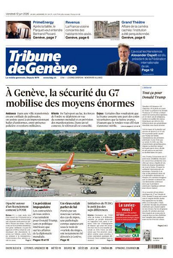 Tribune de Genève - 12 Juin 2026