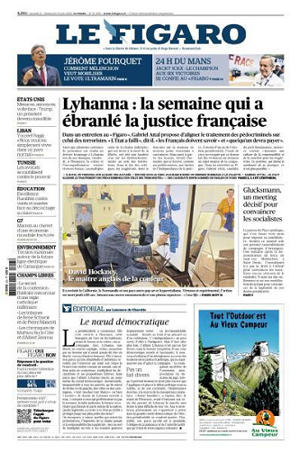 Le Figaro du Samedi 13 et Dimanche 14 Juin 2026