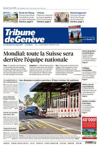 Tribune de Genève - 13 Juin 2026